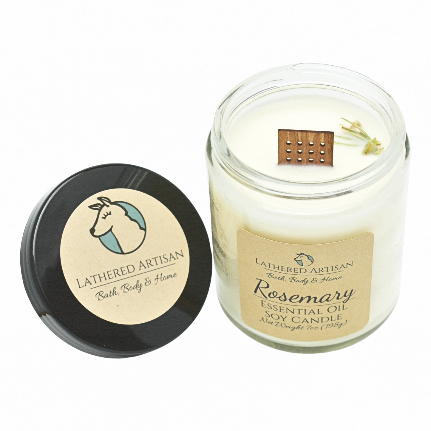 Rosemary | Essential Oil | 7oz Candle