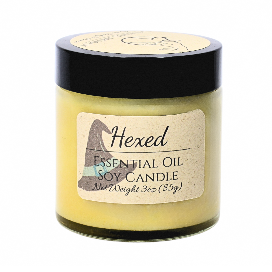 Hexed | Essential Oil | 3 oz Jar Candle