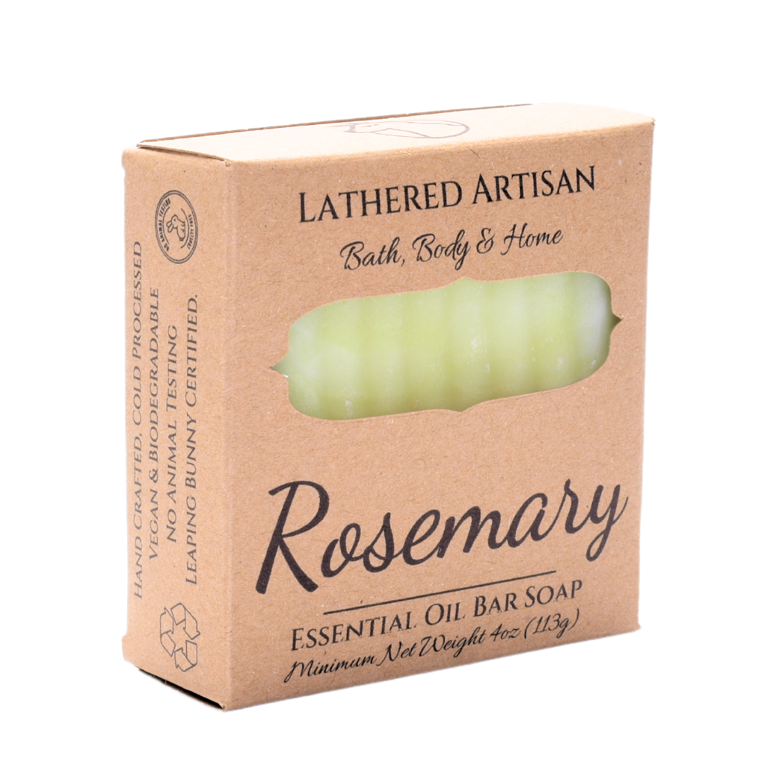 Romarin | Savon en barre aux huiles essentielles