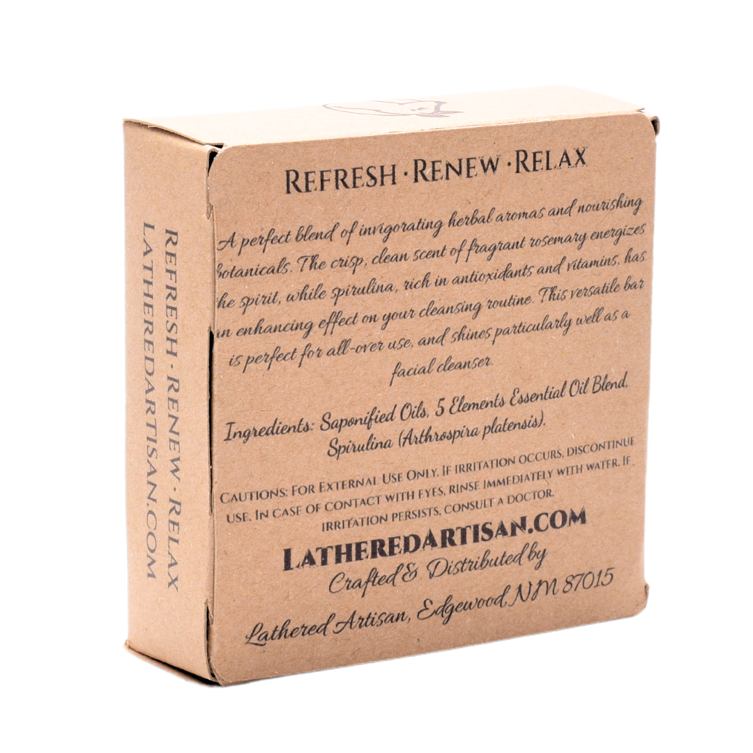 Romarin | Savon en barre aux huiles essentielles