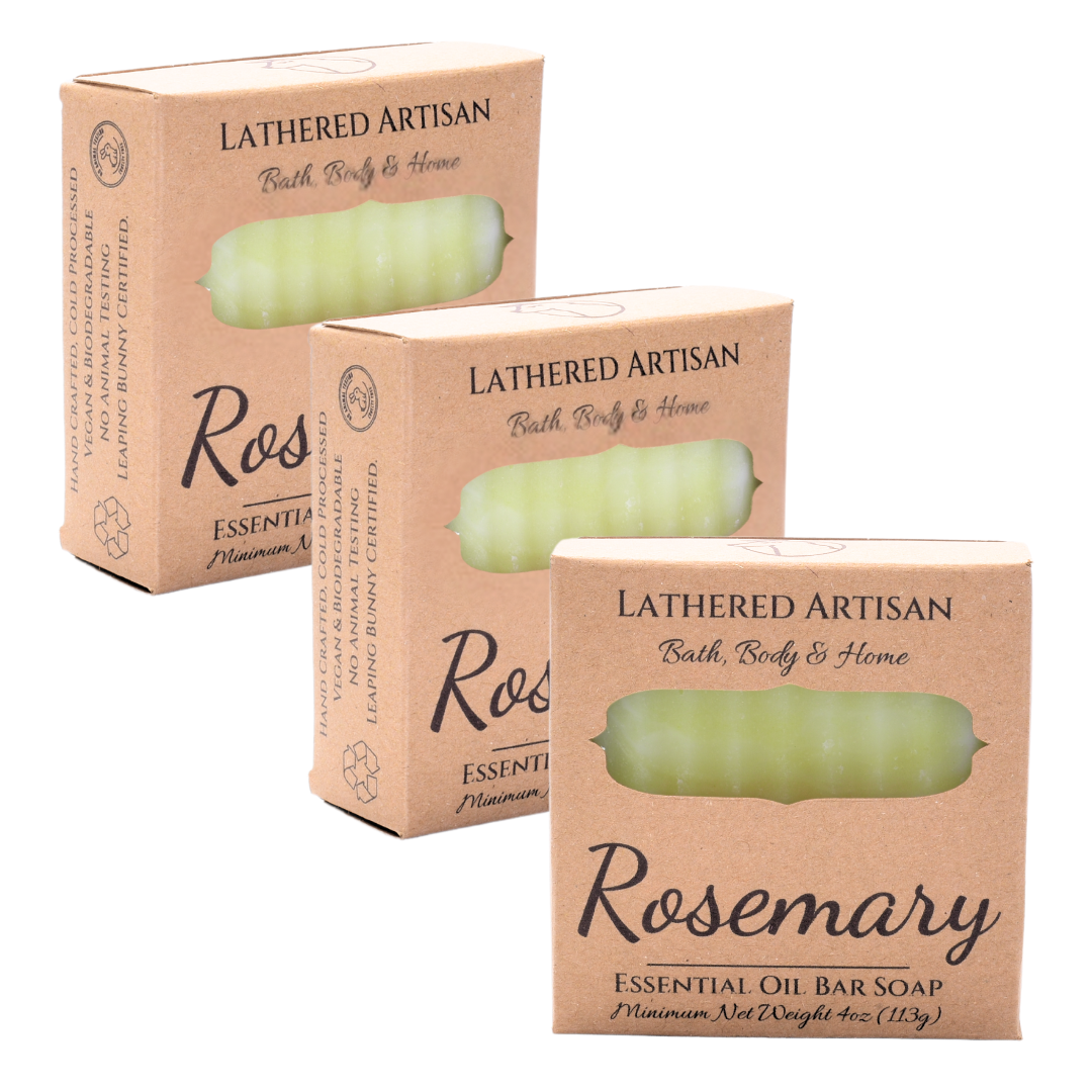 Romarin | Savon en barre aux huiles essentielles