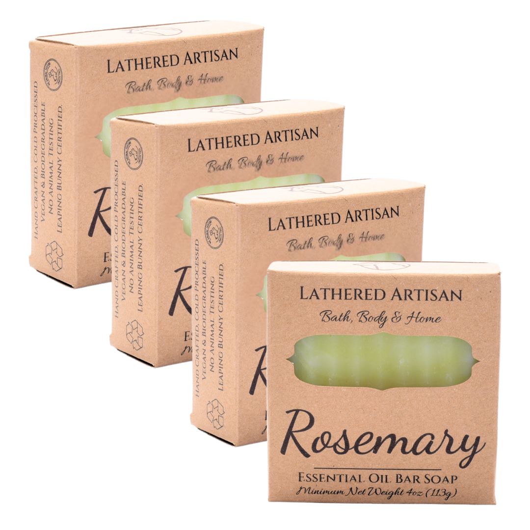 Romarin | Savon en barre aux huiles essentielles