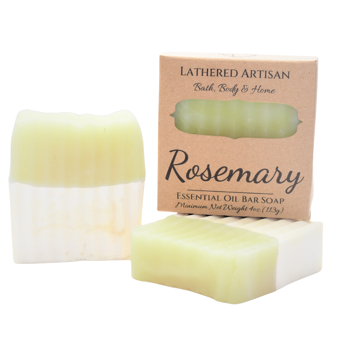 Romarin | Savon en barre aux huiles essentielles