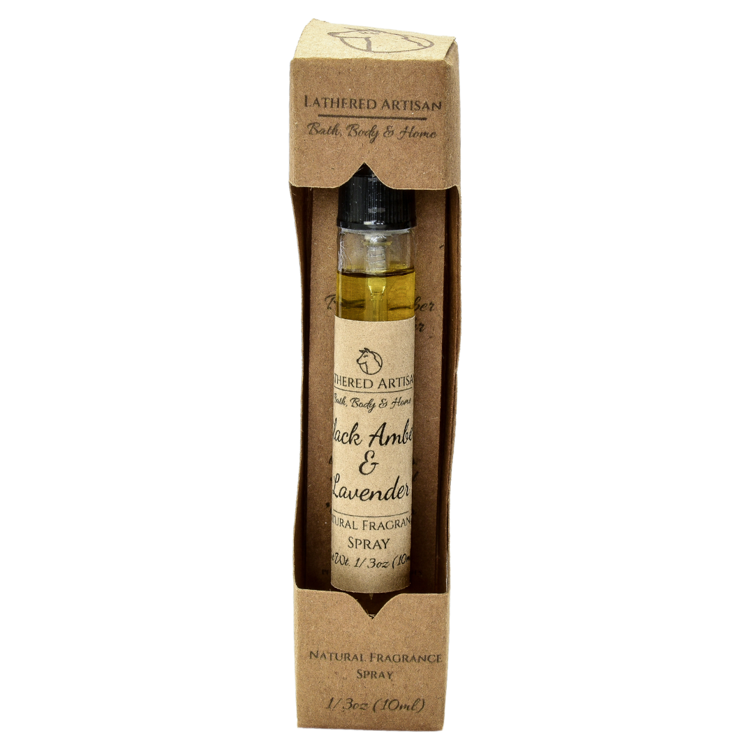 Black Amber & Lavender | Natural Fragrance | Oil Perfume
