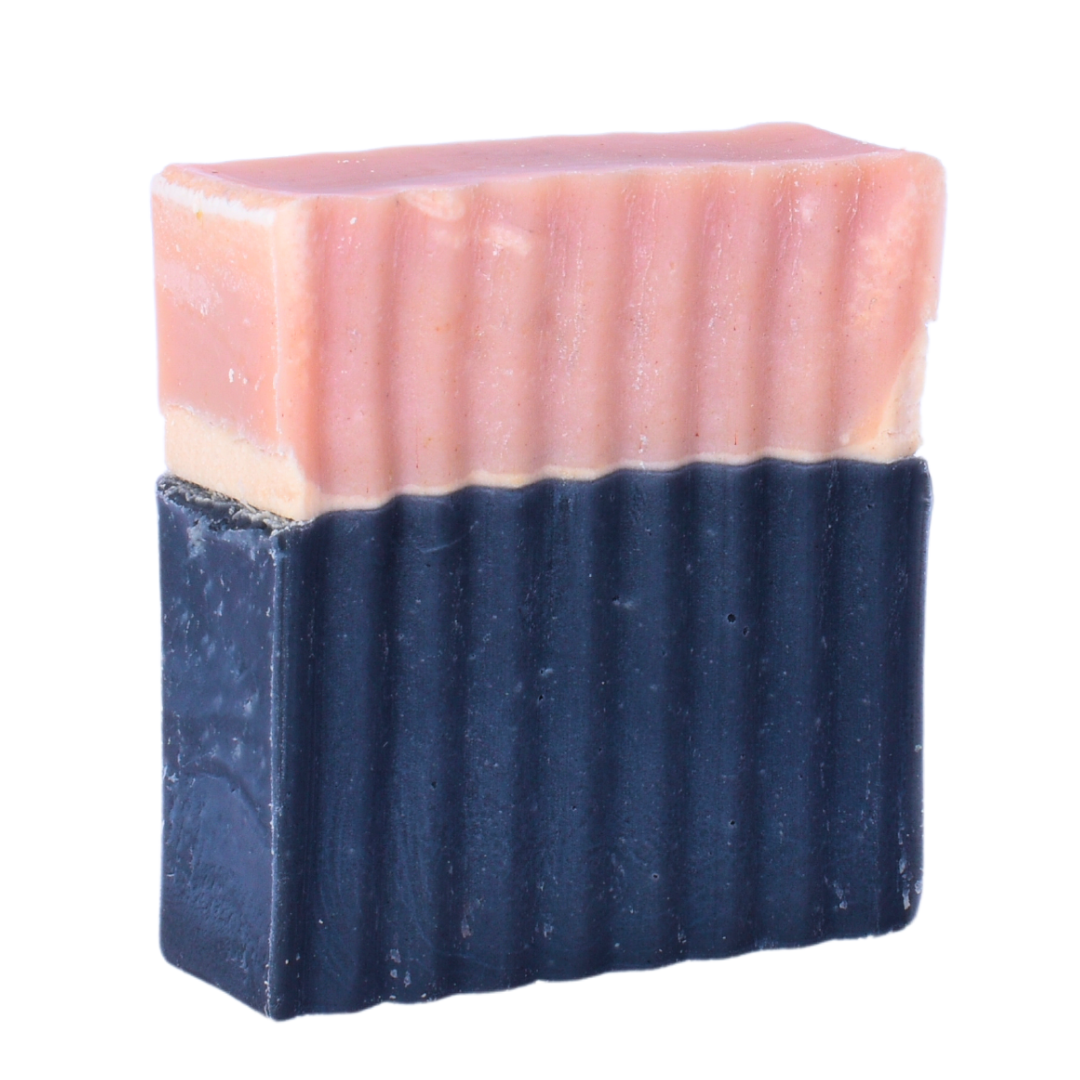 Ámbar negro y lavanda | Fragancia natural con aceites esenciales | Jabón en barra