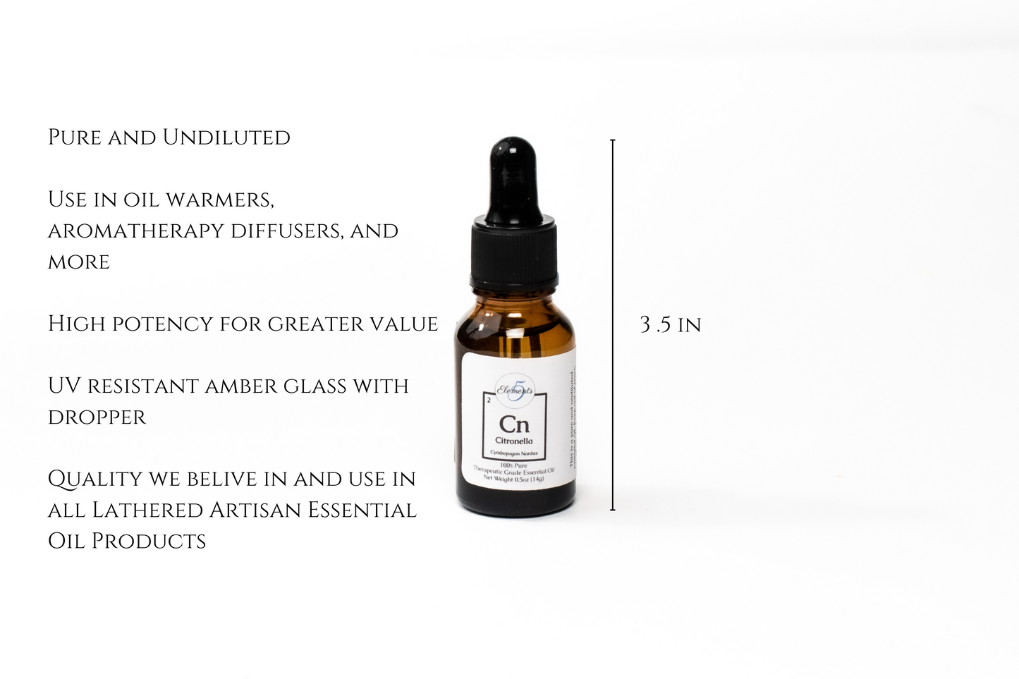 Citronella Java | Essential Oil | Cymbopogon Nardus