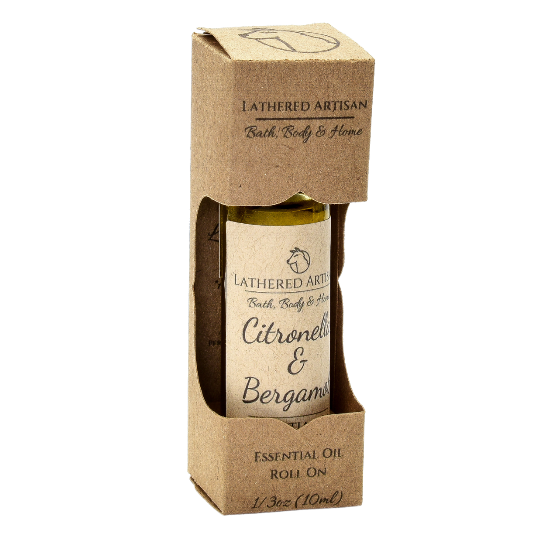 Perfume unisex con aceites esenciales de citronela y bergamota