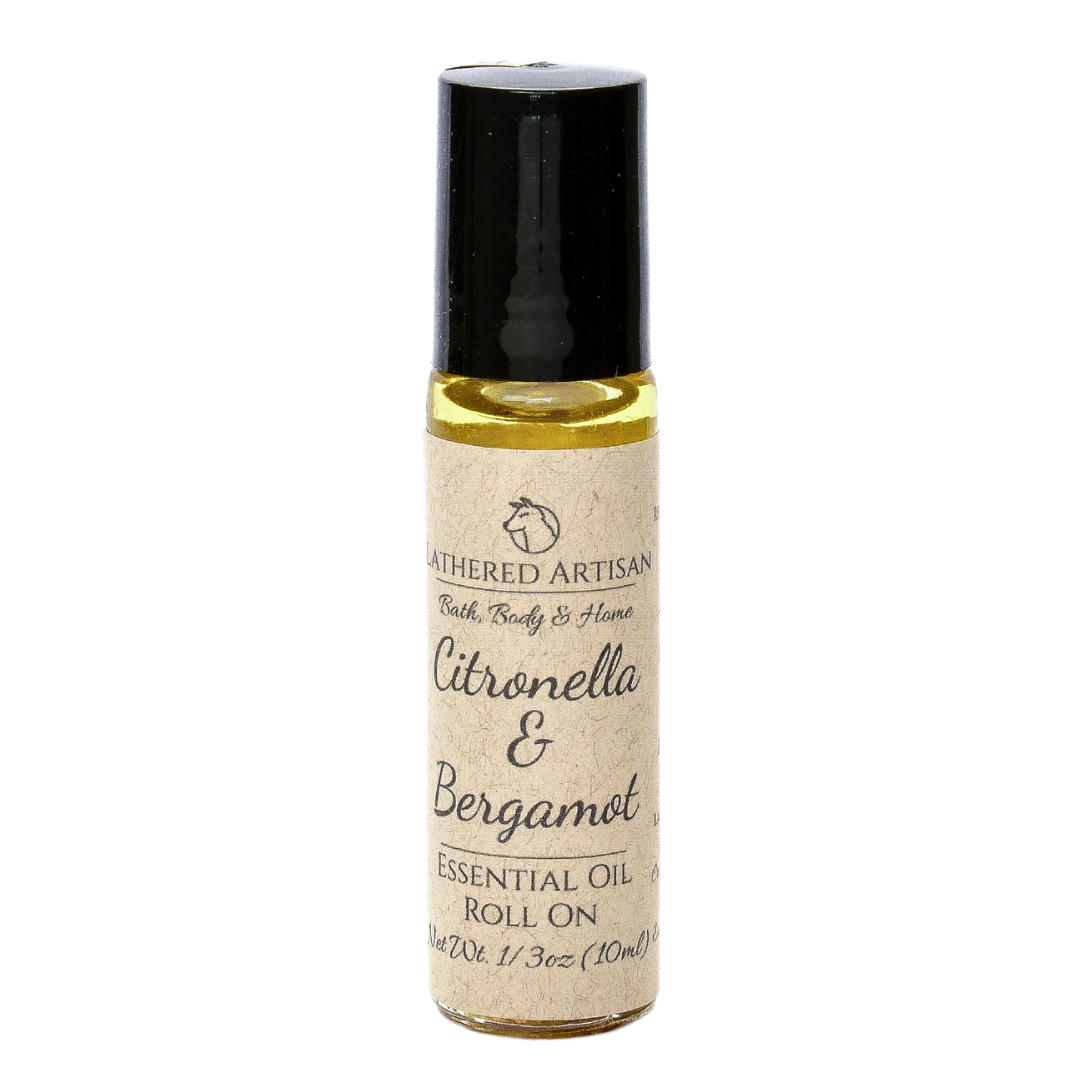 Perfume unisex con aceites esenciales de citronela y bergamota