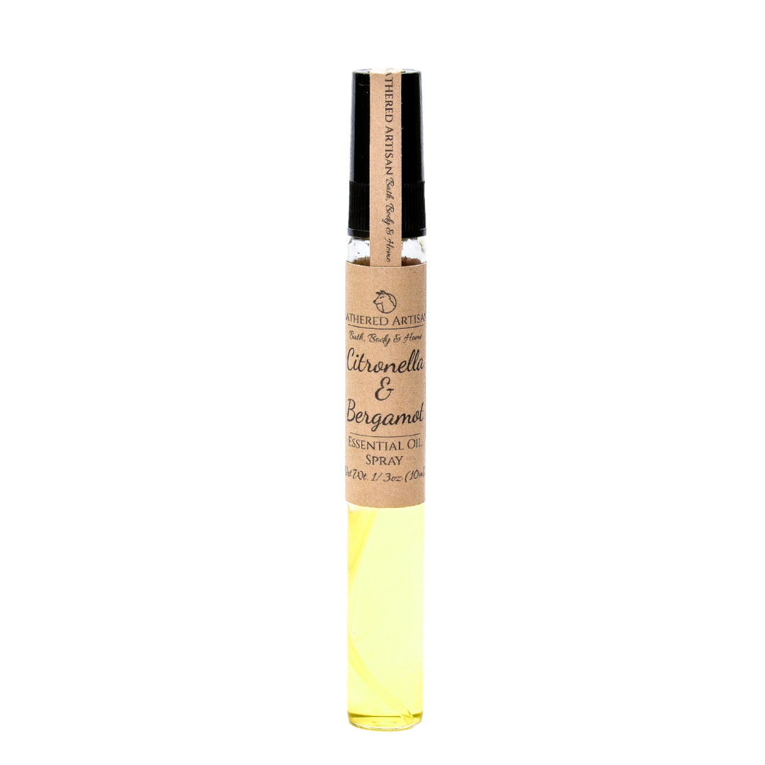 Perfume unisex con aceites esenciales de citronela y bergamota