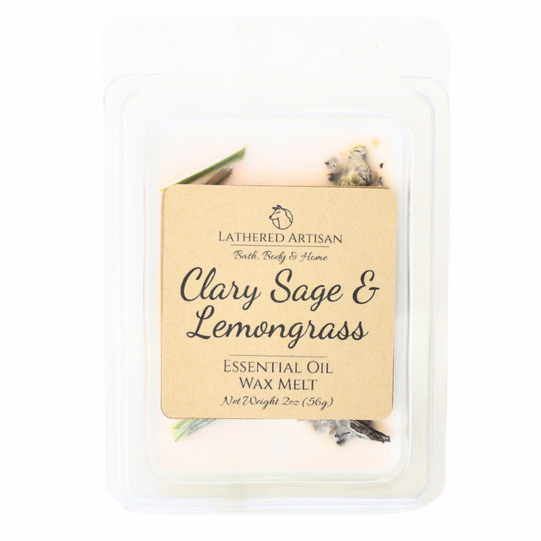 Clary Sage & Lemongrass | Essential Oil | Wax Melts