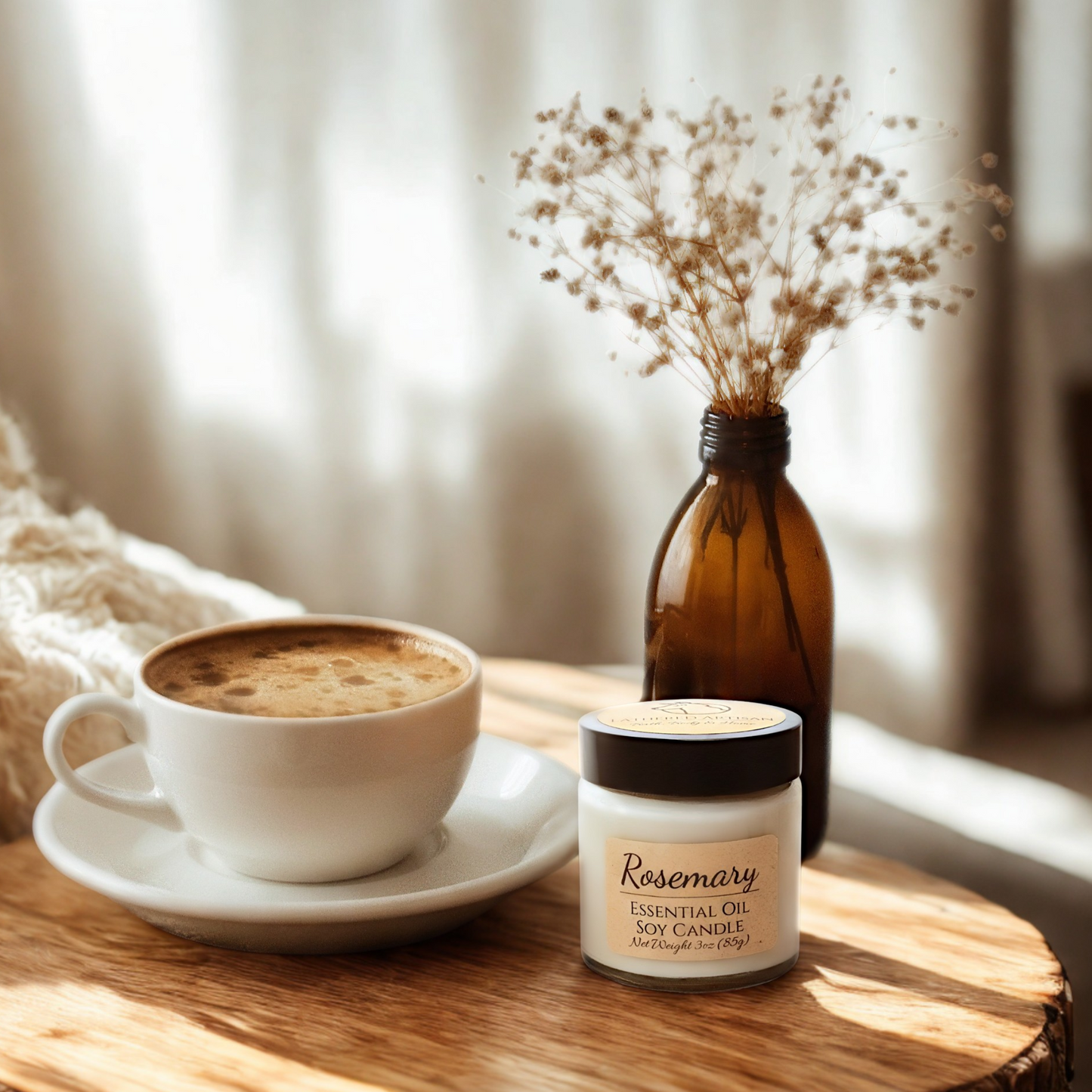 Rosemary | Essential Oil | Candle