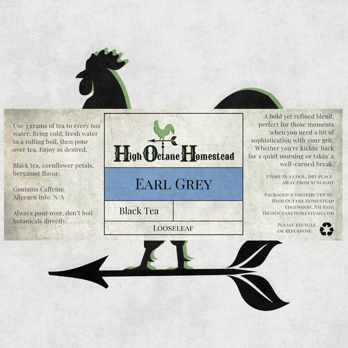 Earl Grey | Black | Loose-leaf Tea