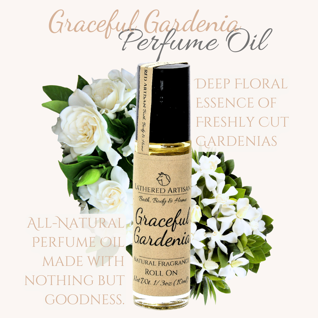 Graceful Gardenia | Natural Fragrance Oil Perfume