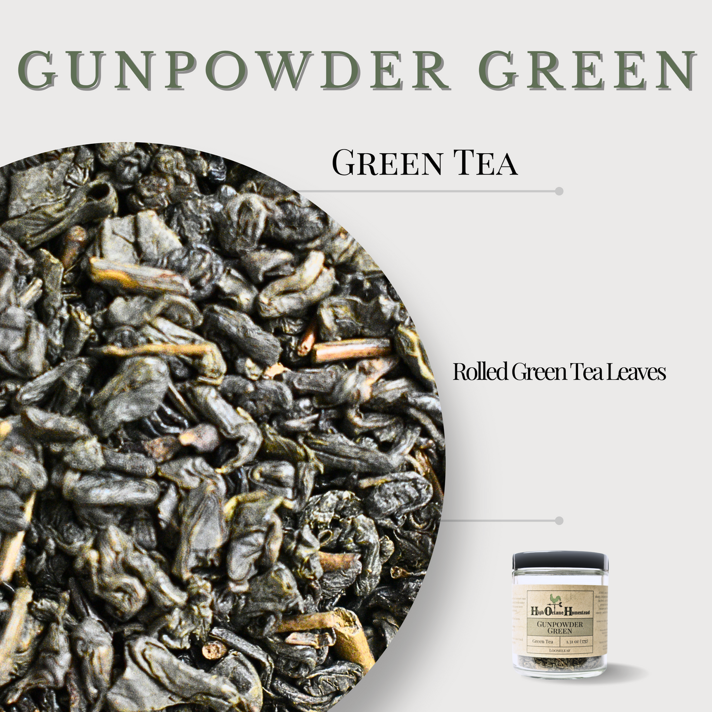 Gunpowder Green | Green | Loose-leaf Tea