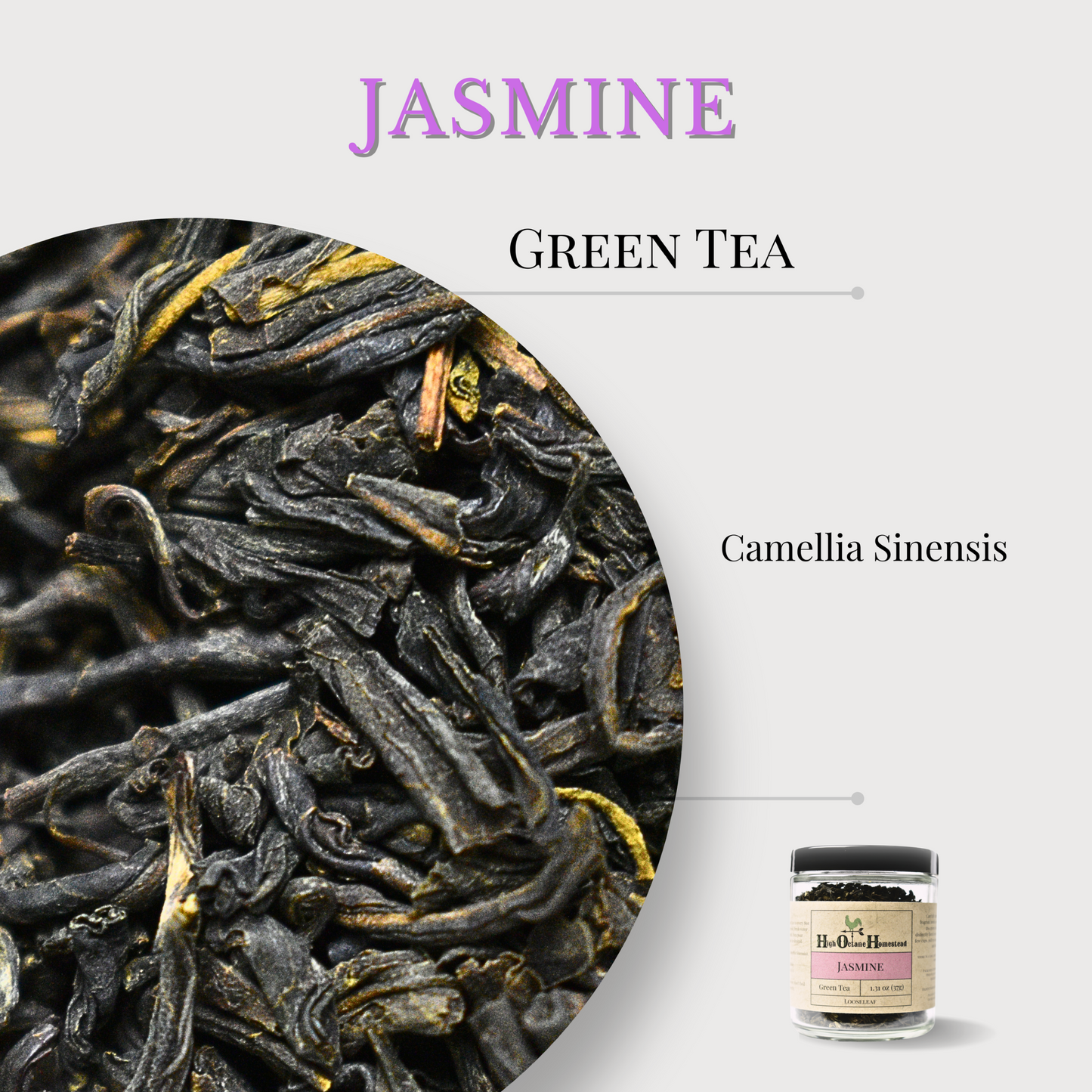Jasmine | Green | Loose-leaf Tea