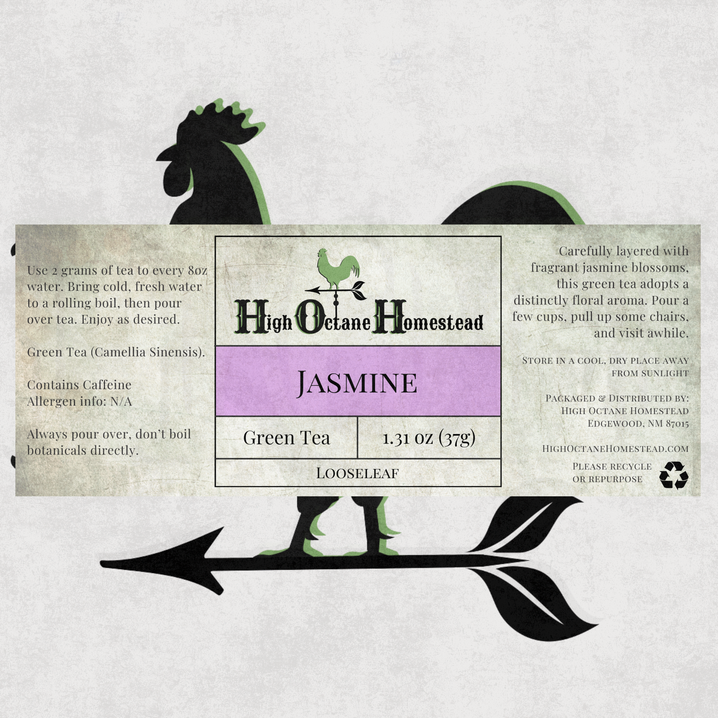 Jasmine | Green | Loose-leaf Tea
