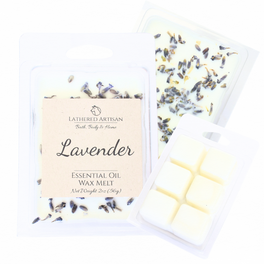 Cera de lavanda derretida