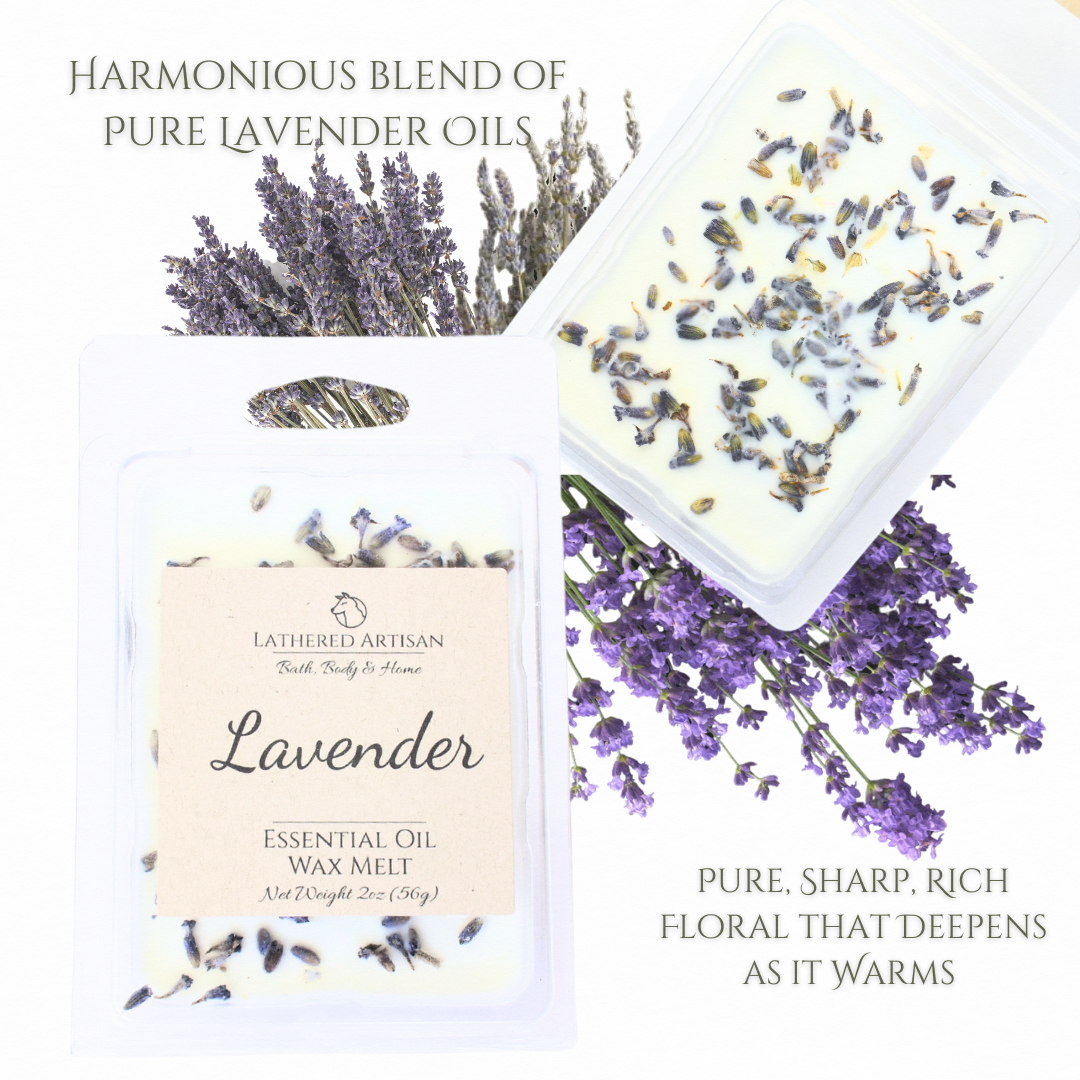 Cera de lavanda derretida