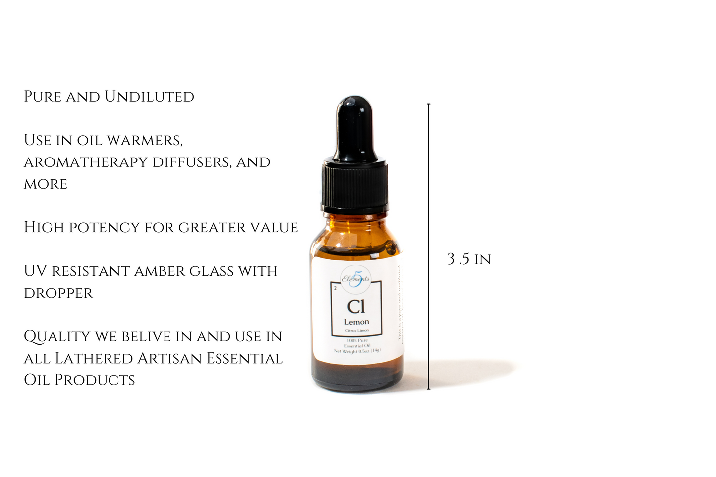 Lemon | Essential Oil | Citrus Limon