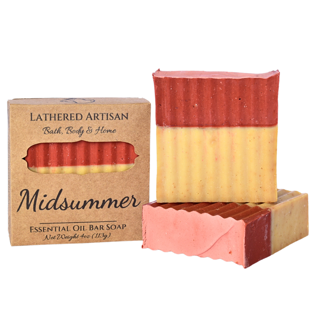 Milieu de l'été | Barre de savon aux huiles essentielles