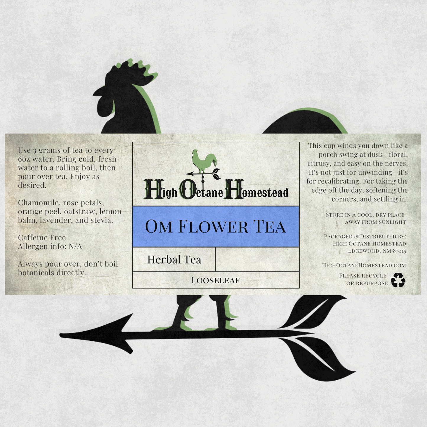 Om Flower Tea | Herbal | Loose-leaf Tea