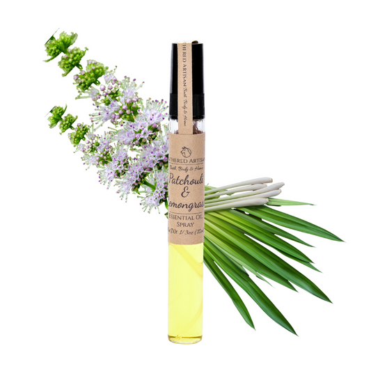 Patchouli & Lemongrass | Essential Oil | Oil Perfume Spray