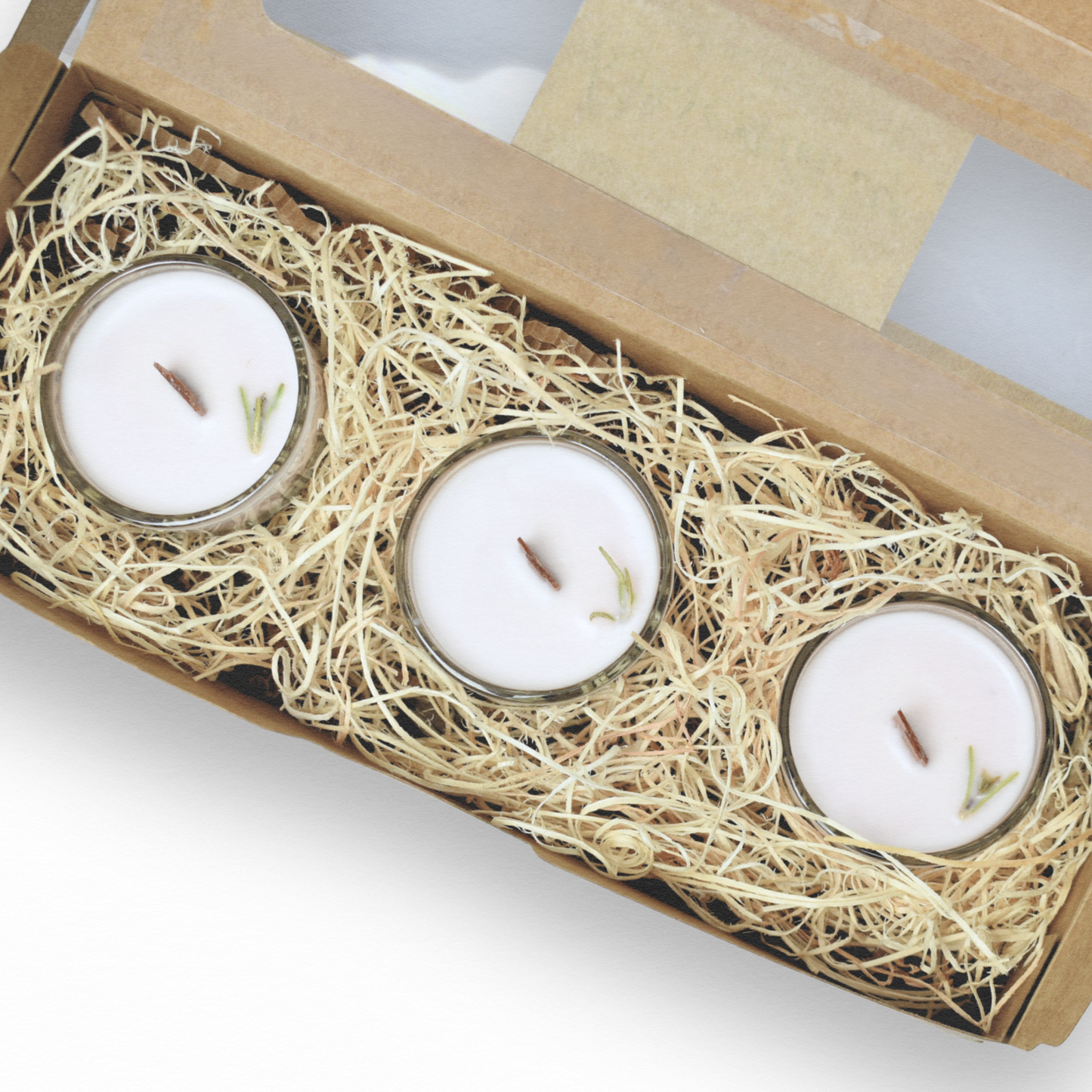 Rosemary | Essential Oil | Tealight Glass Cup Candles