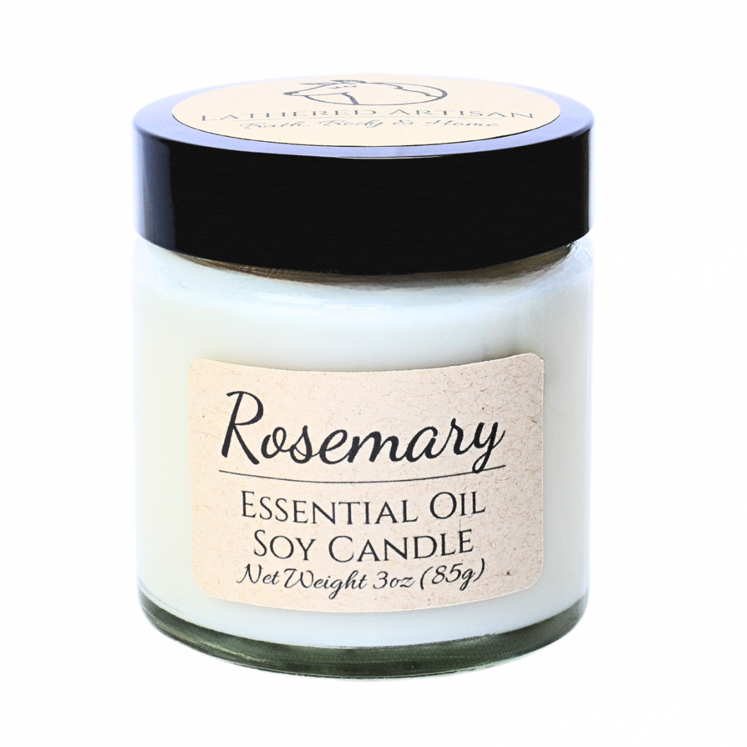 Rosemary | Essential Oil | 3oz Candle