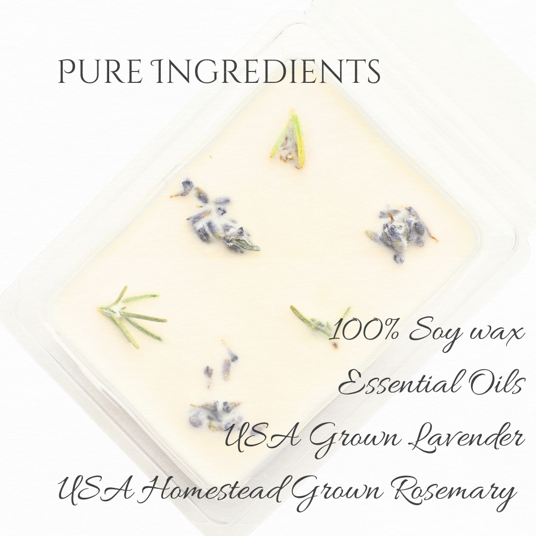 Rosemary & Lavender | Essential Oil | Wax Melts