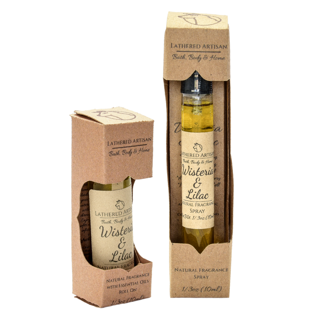 Glycine & Lilas | Parfum Naturel aux Huiles Essentielles