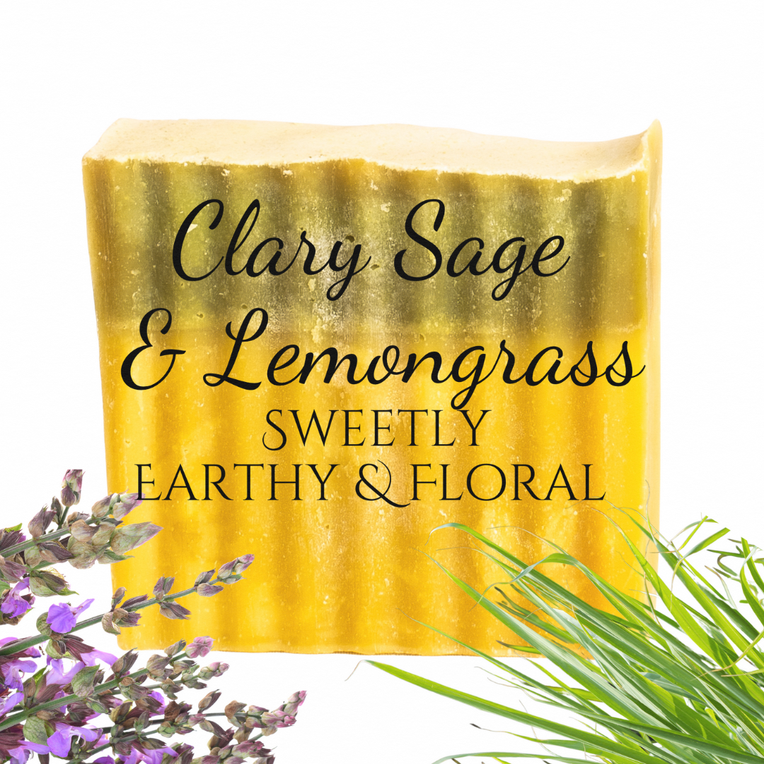 Clary Sage & Lemongrass | Essential Oil | Bar Soap
