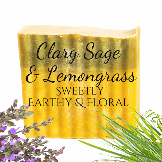 Clary Sage & Lemongrass | Essential Oil | Bar Soap