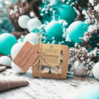 Rosemary | Essential Oil | Tealight Aluminum Cup Candles