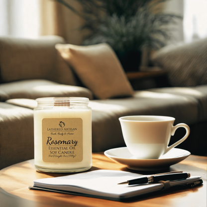 Rosemary | Essential Oil | 7oz Candle