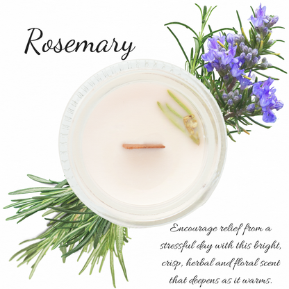 Rosemary | Essential Oil | Tealight Jar Candles