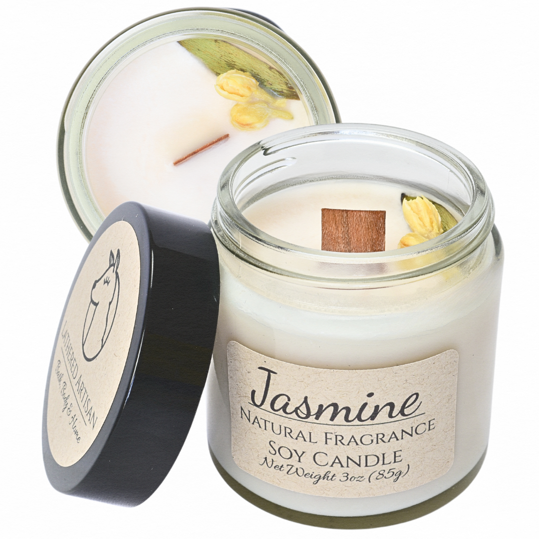 Jasmine | Natural Fragrance | 3 oz Jar Candle