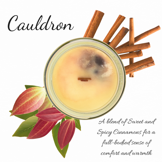 Chaudron | Bougie aux huiles essentielles