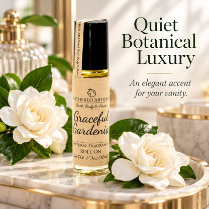 Graceful Gardenia | Parfum à l'huile parfumée naturelle