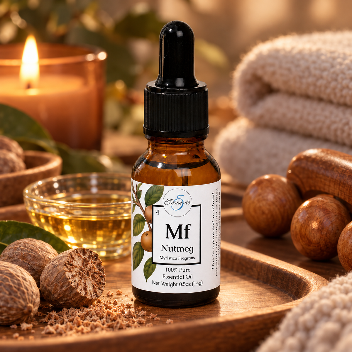 Aceite esencial de nuez moscada | Myristica Fragrans