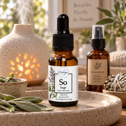 Sage | Essential Oil | Salvia Officinalis