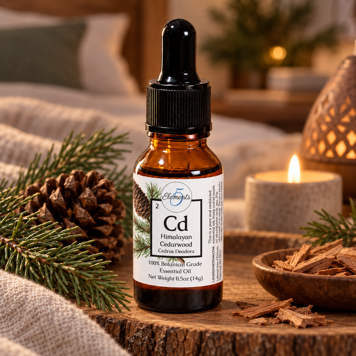 Madera de cedro del Himalaya | Aceite Esencial | Cedrus Deodora
