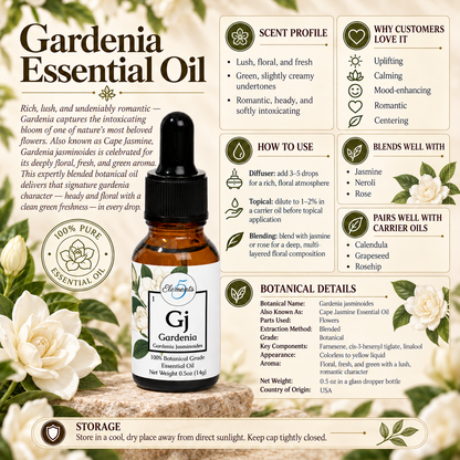 Gardenia | Essential Oil | Gardenia jasminoides