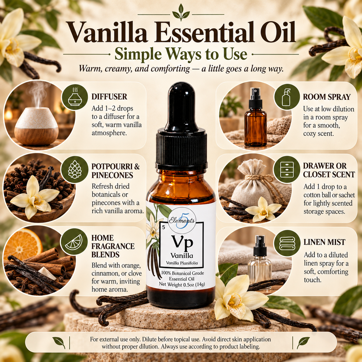 Vanilla | Essential Oil | Vanilla planifolia