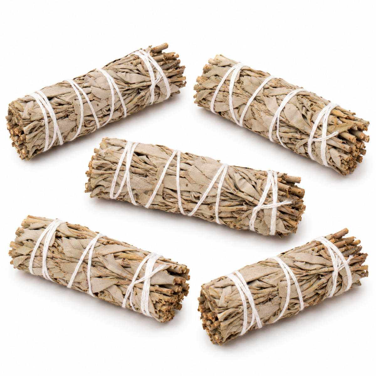 White Sage | Sun-Dried | 5 Smudge Sticks