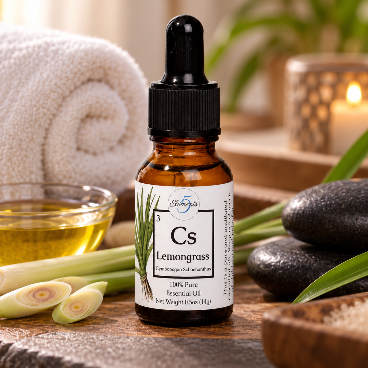 Lemongrass | Essential Oil | Cymbopogon Schoenanthus