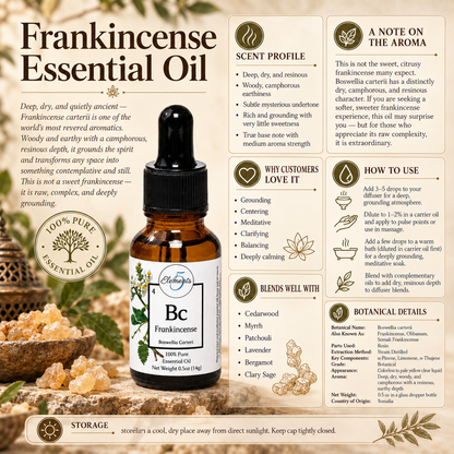 Frankincense | Essential Oil | Boswellia Carterii