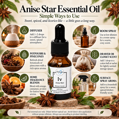 Anise Star | Essential Oil | Illicium Verum