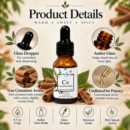 Corteza de canela | Aceite Esencial | Cinnamomum Verum