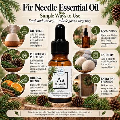 Aiguilles de sapin de Sibérie | Huile essentielle | Abies Sibirica