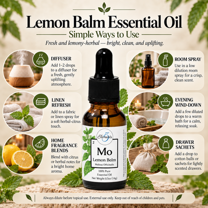 Lemon Balm | Essential Oil | Melissa Officinalis